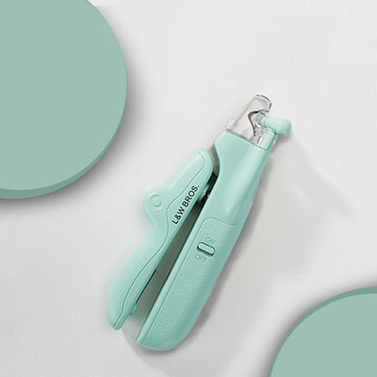 Pet Nail Clippers with LED Light Dogs Cat Nail Scissors Professional Trimmer Tool Care Grooming Supplies