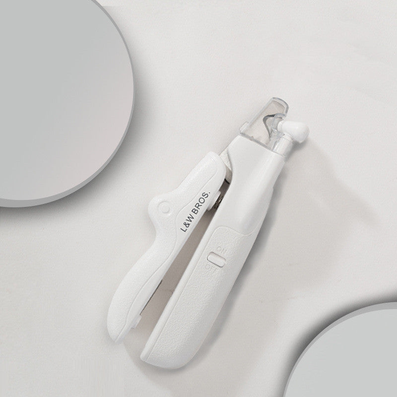 Pet Nail Clippers with LED Light Dogs Cat Nail Scissors Professional Trimmer Tool Care Grooming Supplies