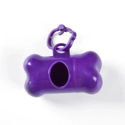 Pet Waste Bag Dispenser Dog Poop Picking Bag Garbage Distribution Cleaning Supply Cute Bone-Shaped Pet Trash Box Toilet Picker