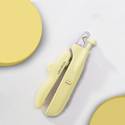 Pet Nail Clippers with LED Light Dogs Cat Nail Scissors Professional Trimmer Tool Care Grooming Supplies